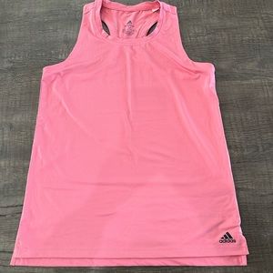 Adidas Pink aero tank top workout